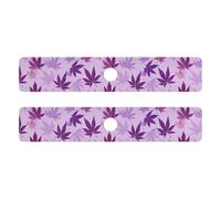 Tappetino assorbente per rubinetto diatomaceo per lavello da cucina ad asciugatura rapida 2 pezzi lavello opaco per cucina cucina bagni 30 x 5 10,2 cm stile giapponese foglia d'acero lavanda viola