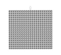 Tappetino assorbente per scolapiatti con stampa di mucca per piano di lavoro della cucina, sottobicchiere per caffè e presine