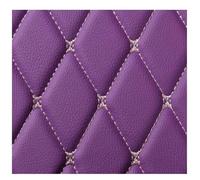 Tappetino Auto LHD Per Hyundai Per Genesis Per G80 2020-2023 Anni Pelle Artificiale Anti-fouling Accessori Interni Auto(Purple 5 seat)