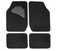 Tappetino Auto Matrix, Set Universale 4 Pezzi, Tappetino Auto Nero