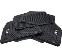 Tappetino auto originale Audi A3 8V Sportback + Sedan Tappetino gomma S3 RS3 per tutte le condizioni atmosferiche Pulsante 8x