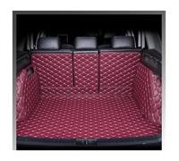 Tappetino auto Per Jaguar Per F-Pace 2016 2017 2018 Fodera Carico Tappeto Accessori Interni Copertura Tappetino Bagagliaio Auto(Vino)