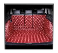 Tappetino auto Per Jaguar Per F-Pace 2016 2017 2018 Fodera Carico Tappeto Accessori Interni Copertura Tappetino Bagagliaio Auto(ROSSO)