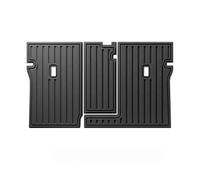 Tappetino auto Per Q4 Per E-tron 2022-2024 Tutte Stagioni Antiscivolo Impermeabile Tappetino Bagagliaio Fodera Carico Accessori Interni Tappetini TPE(Back 3PCS)