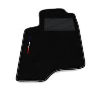Tappetino Auto SOLO LATO GUIDA 1pz compatibile con Mitsubishi Space Star 1998-2005 | 1 tappeto su misura in moquette, bandiera francia