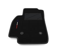 Tappetino Auto SOLO LATO GUIDA 1pz compatibile con Opel Karl 2015-2025 | 1 tappeto su misura in moquette, bandiera francia