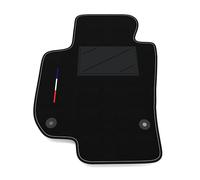 Tappetino Auto SOLO LATO GUIDA 1pz compatibile con Skoda Superb 2 2008-2015 | 1 tappeto su misura in moquette, bandiera francia