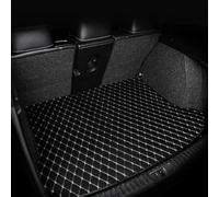 Tappetino Bagagliaio Auto Per Q7 4L MK1 2005-2015 Tappetini Pelle Protettivi Impermeabili Auto Interni Accessori(BIACK BEIGE SIGIE)