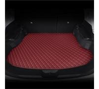 Tappetino Bagagliaio Auto Tappetini Bagagliaio Auto Personalizzati In Pelle PU Dettagli Interni Moquette Per Mercedes Per Benz B W246 2012-2019 Tutti I Modelli(VINO ROSSO)