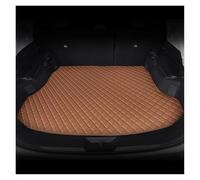 Tappetino Bagagliaio Auto Tappetino protettivo per bagagliaio posteriore in similpelle per Kia per Sportage 2014-2017, accessori interni per auto(Marrone)