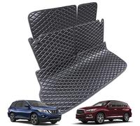 Tappetino bagagliaio per Nissan Pathfinder/Infiniti QX60 JX35 2013-2020 e fodere per schienale posteriore 2ND+3a fila (il sedile a 3 file non ha la funzione di ritorno di potenza)