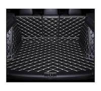 Tappetino Bagagliaio Per S80 2007-2012 Per S60 2014-2022 Tappetino per bagagliaio a copertura totale Dettagli interni Auto Tappeto Copri Baule(Black Beige,2007-2012)