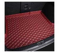 Tappetino Bagagliaio Per Vw Per Scirocco Per Passat B8 B6 Per Variant Per Beetle Cuoio DELL'UNITÀ Di Elaborazione Tappetini Bagagliaio Un'auto Accessori(Wine red,Type F)