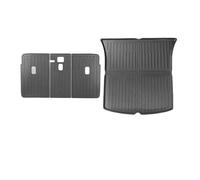 Tappetino Bagagliaio Proteggi Baule Per Tesla Per Model Y 2021-2022 2023 2024 Tappetino Protettivo Per Schienale Del Sedile Posteriore Tappetino Anti-calcio Accessori Per Interni Auto(Trunk mat 4pcs)