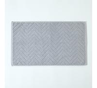 Tappetino Bagno 75x45cm Cotone Elegante Antiscivolo Asciugatura Rapida per Spa p