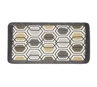 Tappetino Bagno Geometrico Astratto Tappeto Doccia Cotone Mod. Vietri