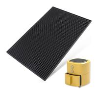 Tappetino Bar, Tappetino Scolapiatti, Antiscivolo Scolapiatti per Bancone Cucina Cocktail da Bar, Adatto per Bar o Angolo Bar per Casa, Utilizzato per Fissare Bicchieri da Vino 40X20cm