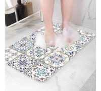 Tappetino basso in luffa per case moderne, tappeto che protegge i pavimenti duri in camere da letto e soggiorni, oltre 15 fantasie disponibili 90x90 cm