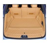 Tappetino Baule Per Geely Per Galaxy Per Starship 7 Per EM-i 2025 Car Boot Zerbino Baule Posteriore Liner Cargo Pavimento Pelle Tappeto Vassoio Tappetini Tappetino Bagagliaio(Brown full,Upper)