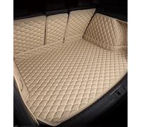 Tappetino Baule Set Completo Impermeabile Bagagliaio Un'auto Zerbino Ricambi Coda Boot Vassoio Fodera Cargo Pad Copertura Per Volvo XC60 2009-2021 Vasca per Baule Auto Bagagliaio(Beige,2018-2021)