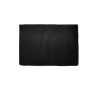 Tappetino BBQ Ignifugo in Silicone al Fuoco Tappetino BBQ Ignifugo(48*60IN) | Materiale ignifugo, silicone a 3 strati, bordi cuciti, nero, protezione totale fuoco