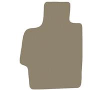 Tappetino BEIGE SCURO del conducente per Honda Logo 1996-2001