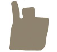 Tappetino BEIGE SCURO del conducente per Skoda Superb IV SW ibrido MHEV 2023-…