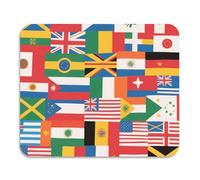 Tappetino colorato con bandiera nazionale dei cartoni animati per asciugare piatti, facile da pulire, assorbente, tappetino in terra di diatomee, accessori per piano di lavoro, 59,9 x 50 cm