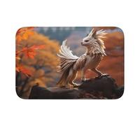 Tappetino con bordo bloccato, orlo 40 x 60 cm, stampa YYHWHJDE Strange Beasts per WC, toletta, casa vacanze, bagno principale, bagno per bambini e suite per gli ospiti