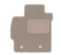 Tappetino conducente in moquette beige per: Toyota Auris I 2006-2013 hatchback