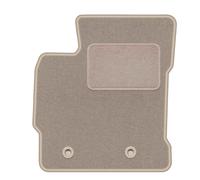 Tappetino conducente in moquette beige per: Toyota Auris II 2012-2018 hatchback,