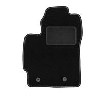 Tappetino conducente in moquette nera per: Toyota Auris I 2007-2012 hatchback