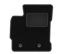 Tappetino conducente in moquette nera per: Toyota Auris II 2012-2018 hatchback,