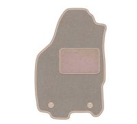 Tappetino conducente Lancia Ypsilon II 2003-2011 hatchback 1 pezzo Beige LUX