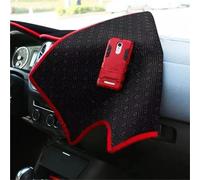 Tappetino Copertura cruscotto Per Toyota Per Avensis 2003 2004 2005 2006 2007 2008 2009 Tappetino Copri Cruscotto Parasole Tappetino Anti-UV(Black edge,(Model B) LHD)