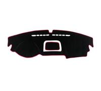 Tappetino Copri Cruscotto Console Per VW Per Tiguan Per MK1 2007 2008 2009 2010 2011 2012 2013 2014 2015 Accessori Auto Cruscotto Tenda Da Sole Zerbino Copertura Pad(A Red Side LHD)