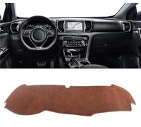 Tappetino Copri Cruscotto Copertura Per Cruscotto Auto, Piattaforma, Scrivania, Tappetino Per Kia Per Sportage 4 QL 2016 2017 2018 2019 2020 2021 Cruscotto Copertura(B Brown LHD)