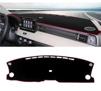 Tappetino Copri Cruscotto Per HR-V Per HRV HR V 2021 2022 Copertura Cruscotto Auto Tappetini Parasole Tappetini Anti-luce Tappetini Accessori Di Protezione Cruscotto Copertura(A LHD Red Side)