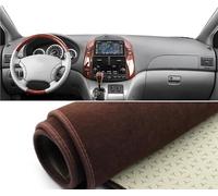 Tappetino Copri Cruscotto Per Toyota Per Sienna XL20 2a Generazione 2004 2005 2006 2007 2008 2009 2010 Tappetino Copri Cruscotto Auto Parasole Tappetino Protettivo Cruscotto Copertura(B Brown)