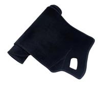Tappetino Copri Cruscotto Per Toyota Per Venza AV10 2009 2010 2011 2012 2013 2014 2015 Tappetino Antiscivolo Parasole Cruscotto Copertura Tappetino Cruscotto Cruscotto Copertura(A All Black,RHD)