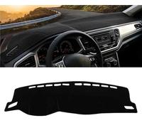 Tappetino Copri Cruscotto Per VW Per T-ROC Per TROC 2018 2019 2020 2021 2022 2023 Tappetino Per Cruscotto Auto Tappetino Antiscivolo Cruscotto Copertura(A Black Side LHD)