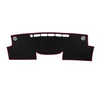 Tappetino Copri Cruscotto Tappetini Cruscotto Auto Pannelli Strumenti Evita Cuscinetti Protettivi Leggeri Per Toyota Per Prius V 2012 2019(A LHD Red side)