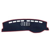 Tappetino Copricruscotto In Moquette Per VW Per Arteon 2017-2020 Accessori Per Esterni Auto Cruscotto Copertura(Red Edge (RHD),Polyester)