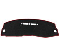 Tappetino Copricruscotto Per VW Per Passat B5 1996-2005 Antiscivolo Per Auto Accessori Adesivi Copri(A Red Edge (RHD),Polyester)