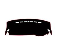 Tappetino Cruscotto Auto Per MG Per ZS Copertura Cruscotto Auto Dash Zerbino Dash Pad Tenda Da Sole DashMat Cruscotto Copertura Cruscotto Auto Dash Zerbino(Red Right Hand Drive)