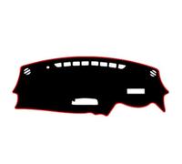 Tappetino Cruscotto Auto Per Per CX-3 Per CX3 2016-2019 LHD RHD Guida A Mano Auto Interno Dash Zerbino Tappeto Cuscino Tenda Da Sole Cruscotto Dash Zerbino(B-RHD Red)
