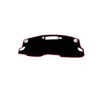 Tappetino Cruscotto Auto Per Per QASHQAI 2021 2022 2023 LHD Guida A Mano Cruscotto Copertura Zerbino Pad Cruscotto Parasole Tappeto Dash Zerbino(Red Side)