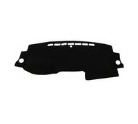 Tappetino Cruscotto Compatibile Con Honda Per CRV 2007 2008 2009 2010 2011 LHD RHD Copertura Cruscotto Auto Tappetino Parasole Tappeto(Left Hand Drive,Black Black Edge)