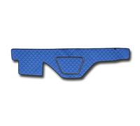 TAPPETINO CRUSCOTTO ECO PELLE BLU COPERTURA PANNELLO CAMION DAF XF 105 2007...