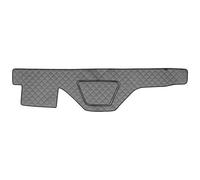 TAPPETINO CRUSCOTTO ECO PELLE GRIGIO COPERTURA PANNELLO CAMION DAF XF 105...